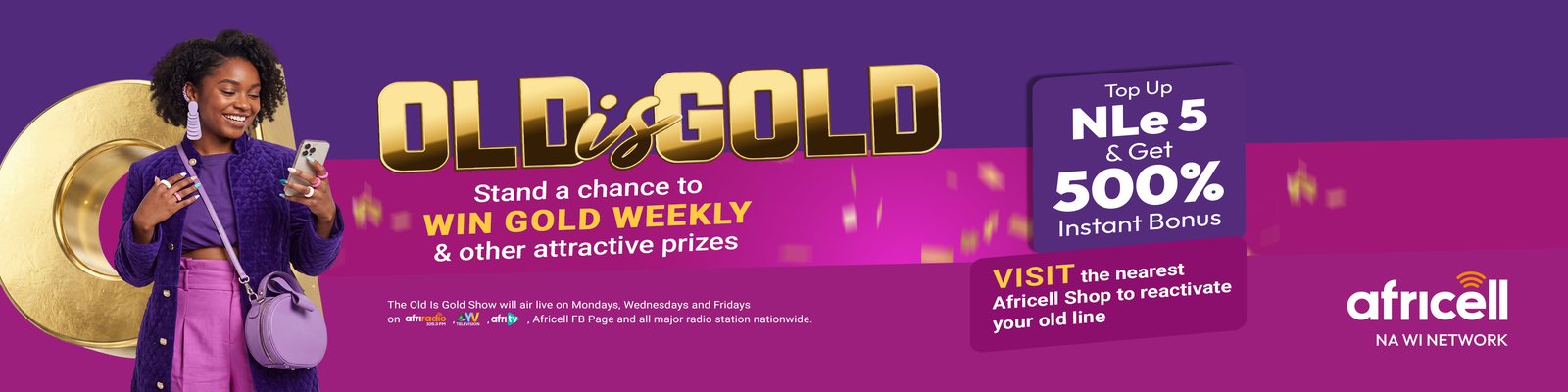 Africell — mobile banner 4