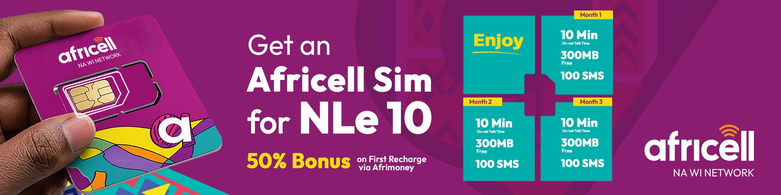 Africell — mobile banner 5