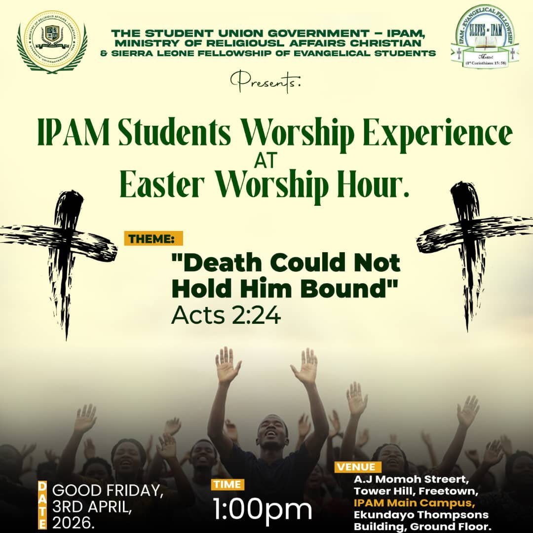 IPAM Students Worship Experience At  Easter Worship Hour