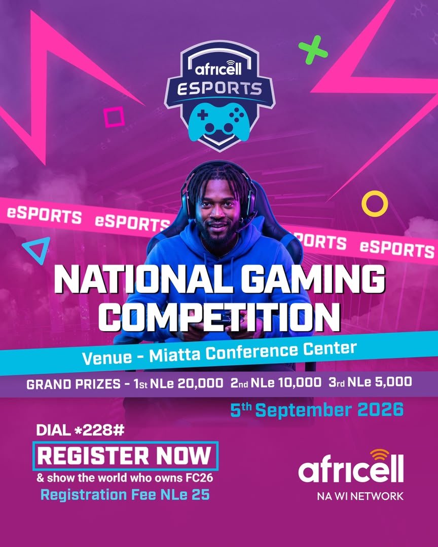 Africell eSports FC26 Competition Officially Opens Across Sierra Leone