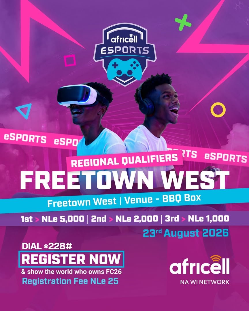 Africell eSports FC26 Competition Officially Opens Across Sierra Leone