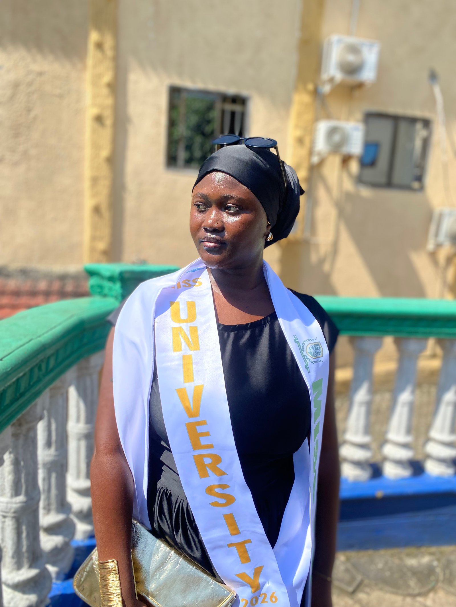 Tigidankay, former Miss IPAM contesting For the AYV NUSS MISS UNIVERSITY 2026