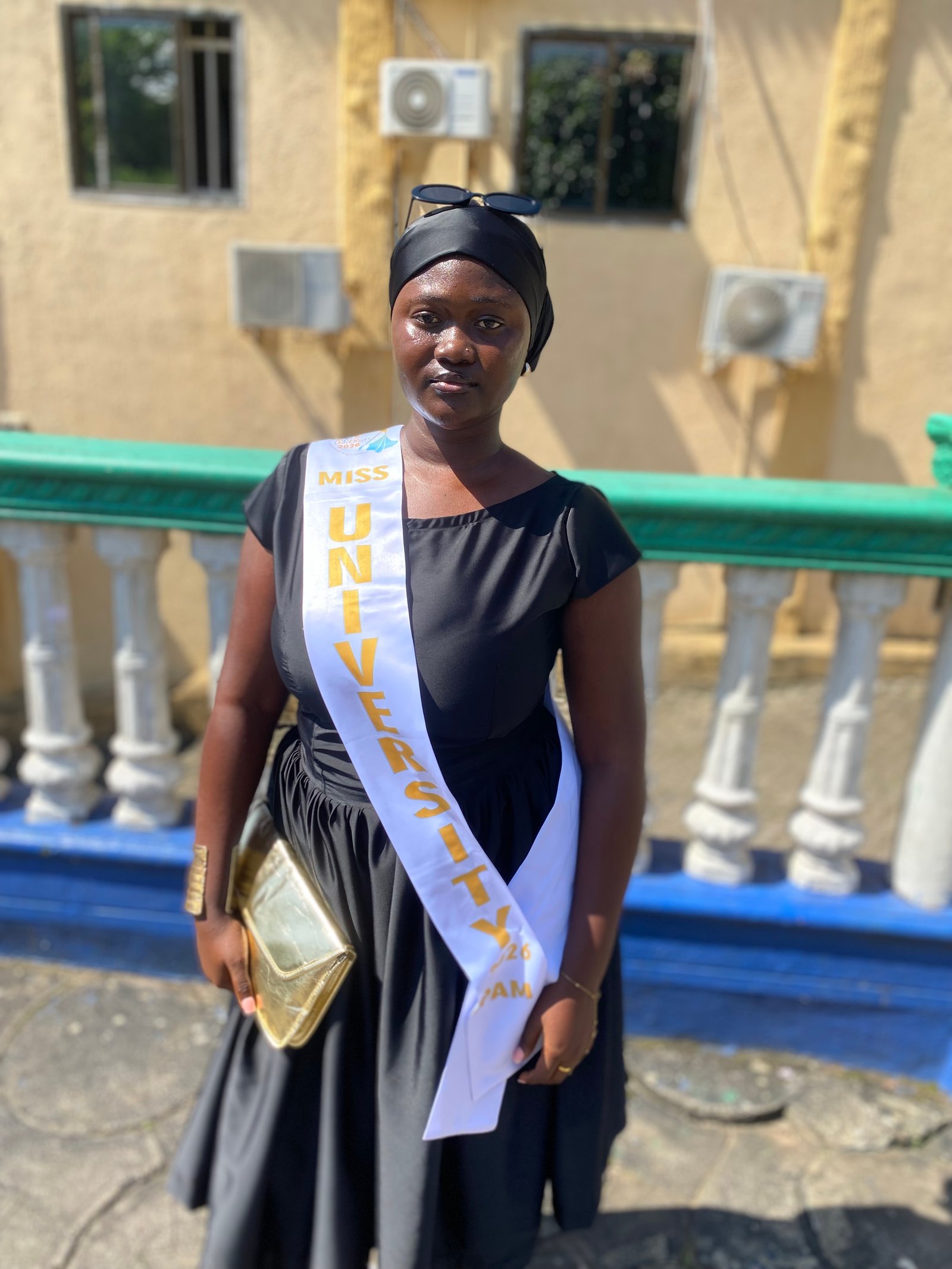 Tigidankay, former Miss IPAM contesting For the AYV NUSS MISS UNIVERSITY 2026